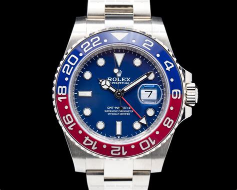 rolex gmt-master ii blue dial men's watch 126719blro|rolex gmt master ii watch.